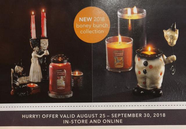 Yankee Candle 2018 Boney Bunch Halloween Sneak Peeks - October TV