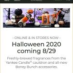 The 2020 Boney Bunch premiers August 29th at Yankee Candle