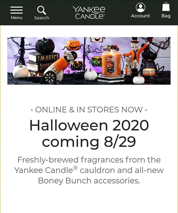 The 2020 Boney Bunch premiers August 29th at Yankee Candle