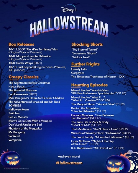 Disney+ runs amok with second annual Hallowstream celebration