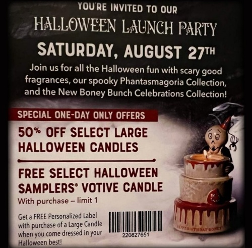 2022 Boney Bunch Yankee Candle Coupon