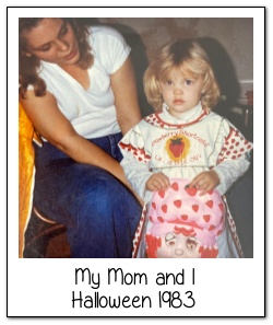 Mom and Me Halloween 1983