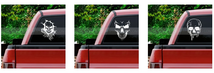 Halloween Car Window Decals